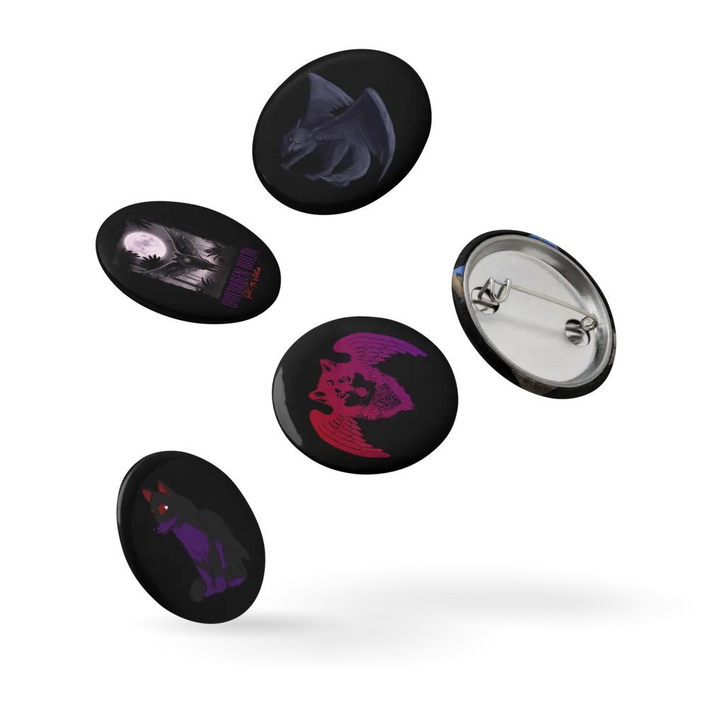 Wolvaren Button Pins Set product image (11)