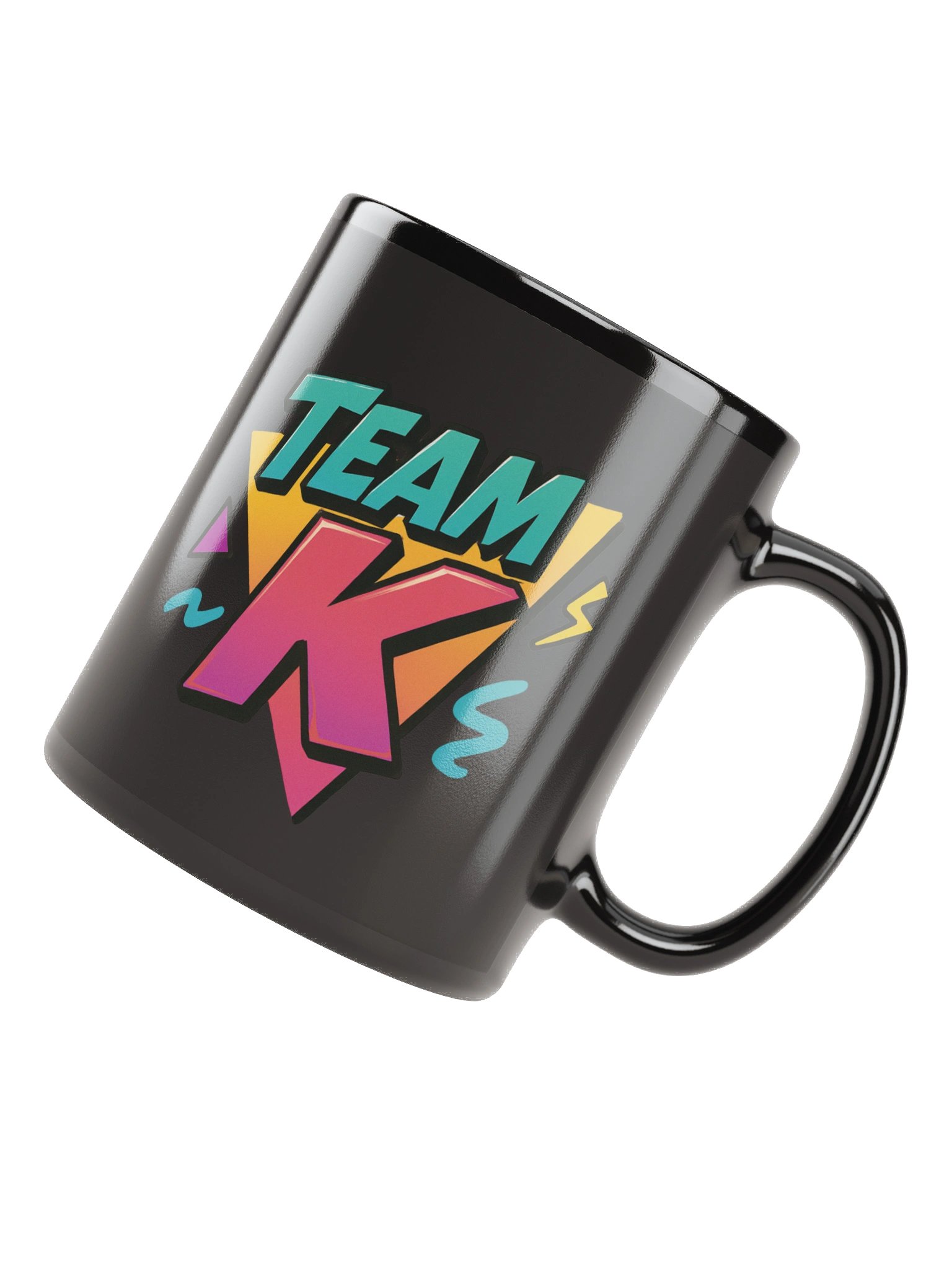 Team K 1990's Black Mug product image (8)