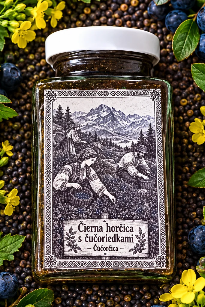 Čierna horčica s čučoriedkami product image (1)