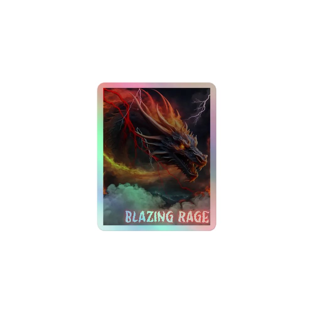 blazing rage sticker product image (1)