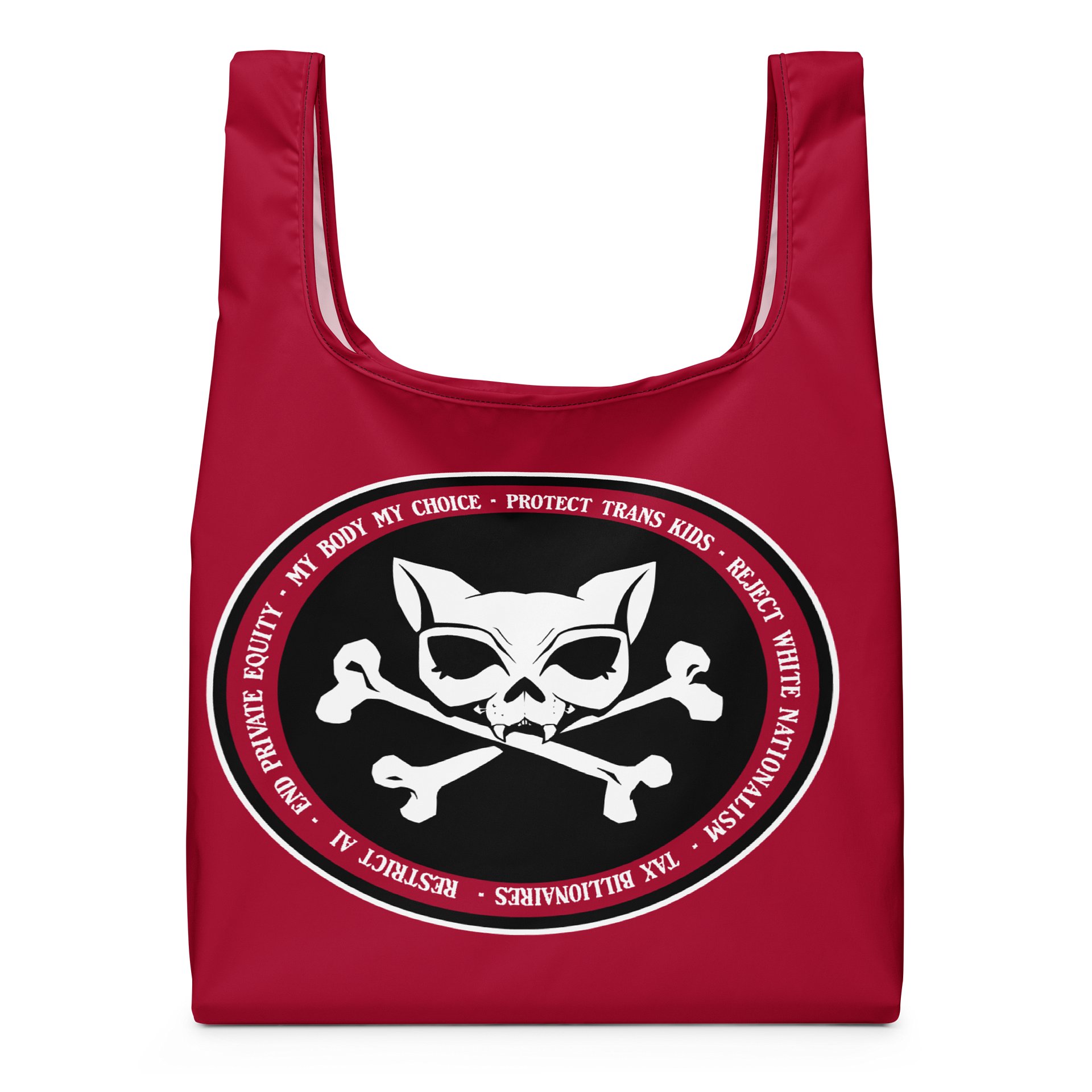 Redline Kat Skull Shopping Bag product image (1)