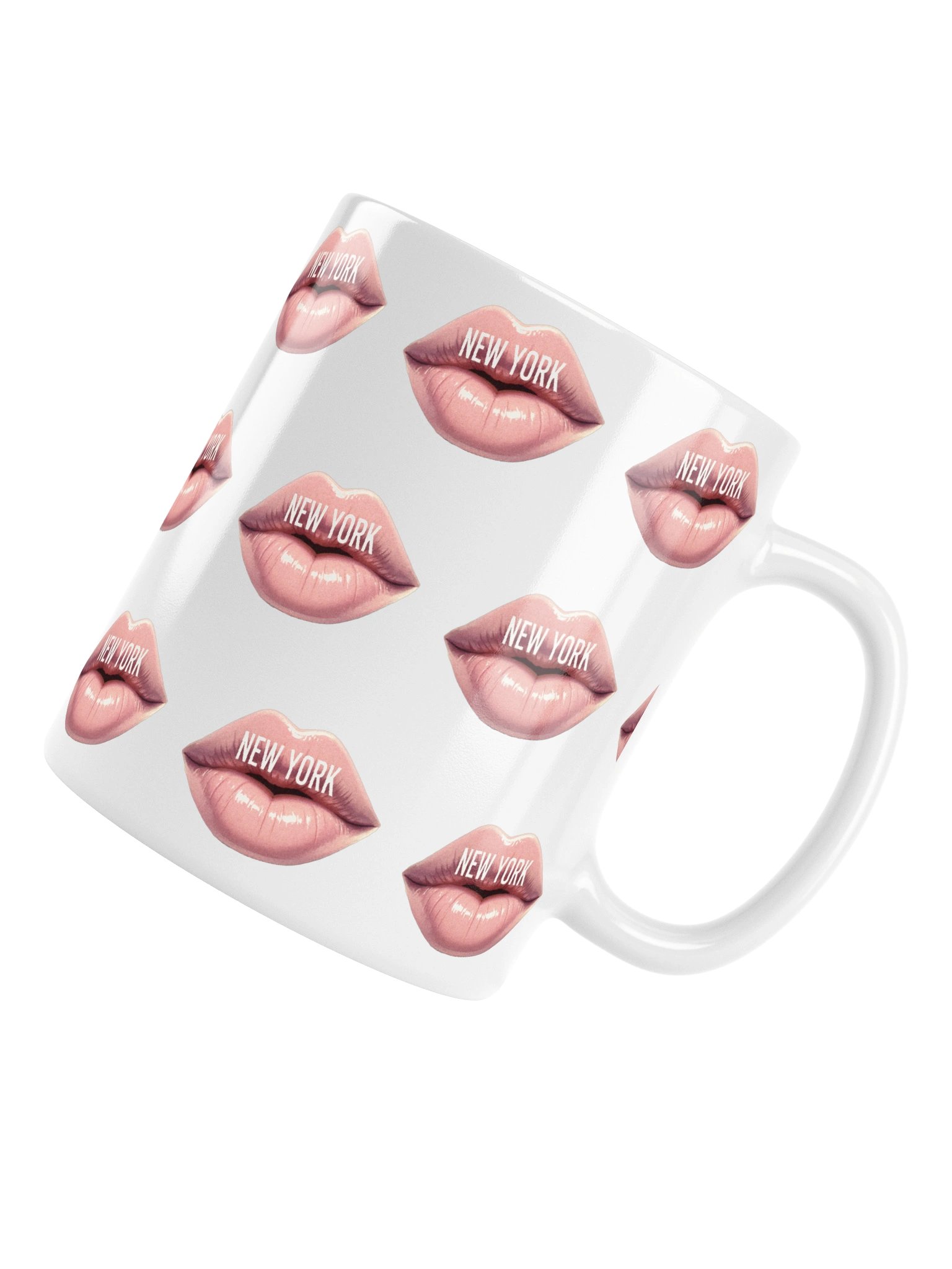 NEW YORK PINK LIPS XL COFFEE MUG (20 OZ) product image (6)