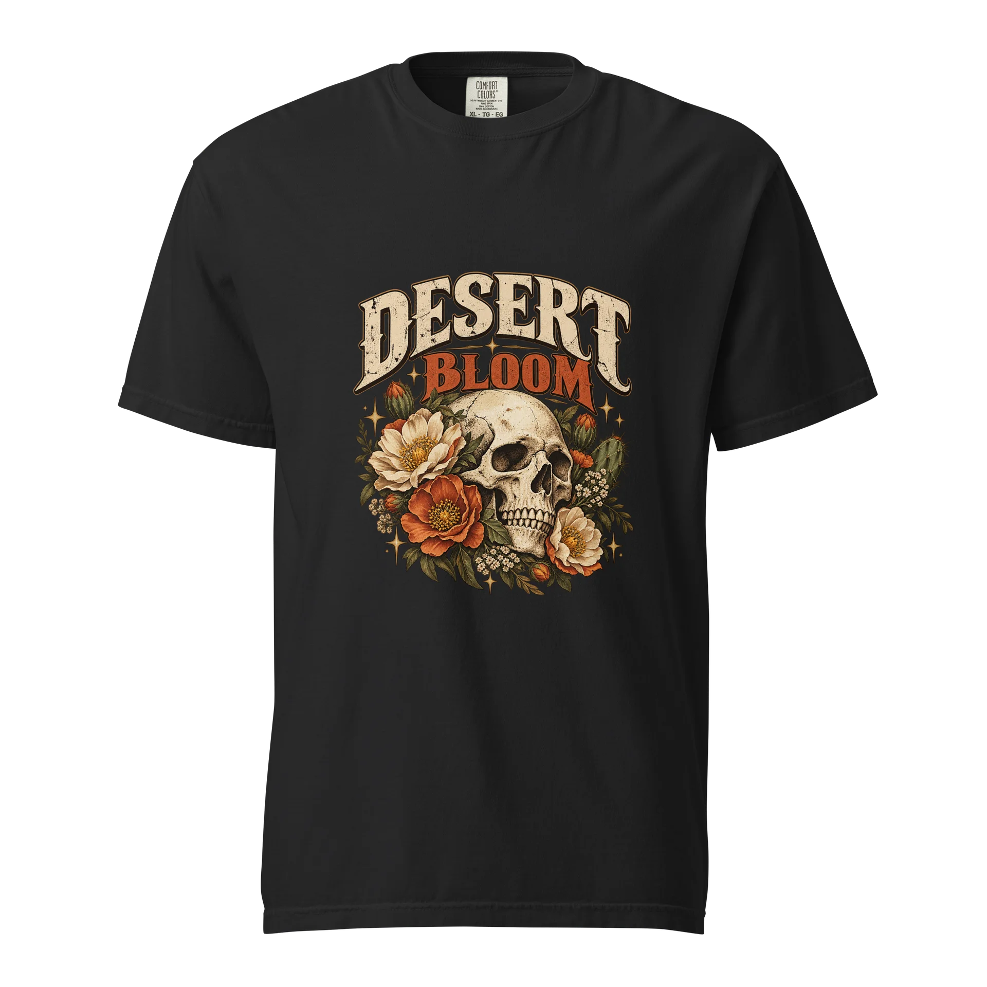 Desert Bloom Skull Graphic Tee product image (1)
