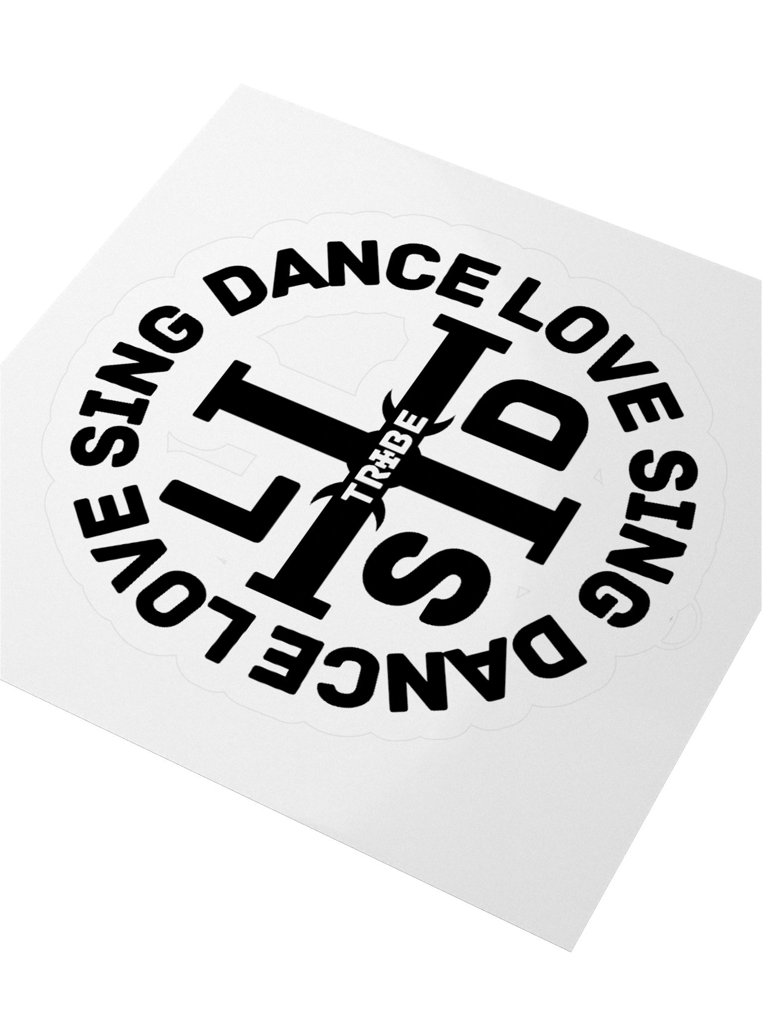 LSD "Love Sing Dance" Sticker product image (3)