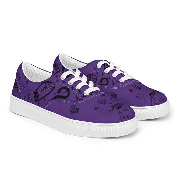 Misfits - Men's Purple Graphic Sneakers product image (1)