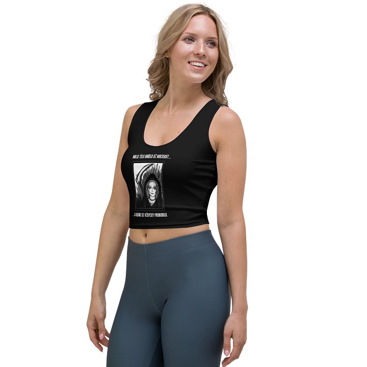 Rebirth Black Crop Top product image (2)