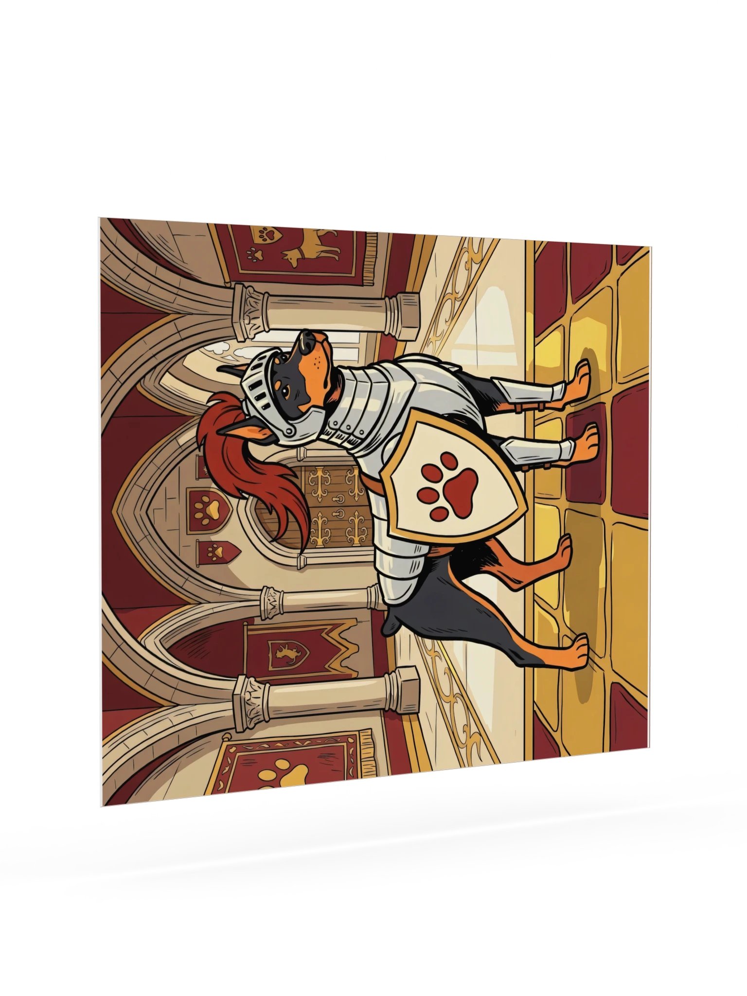 Knight Doberman Poster product image (21)