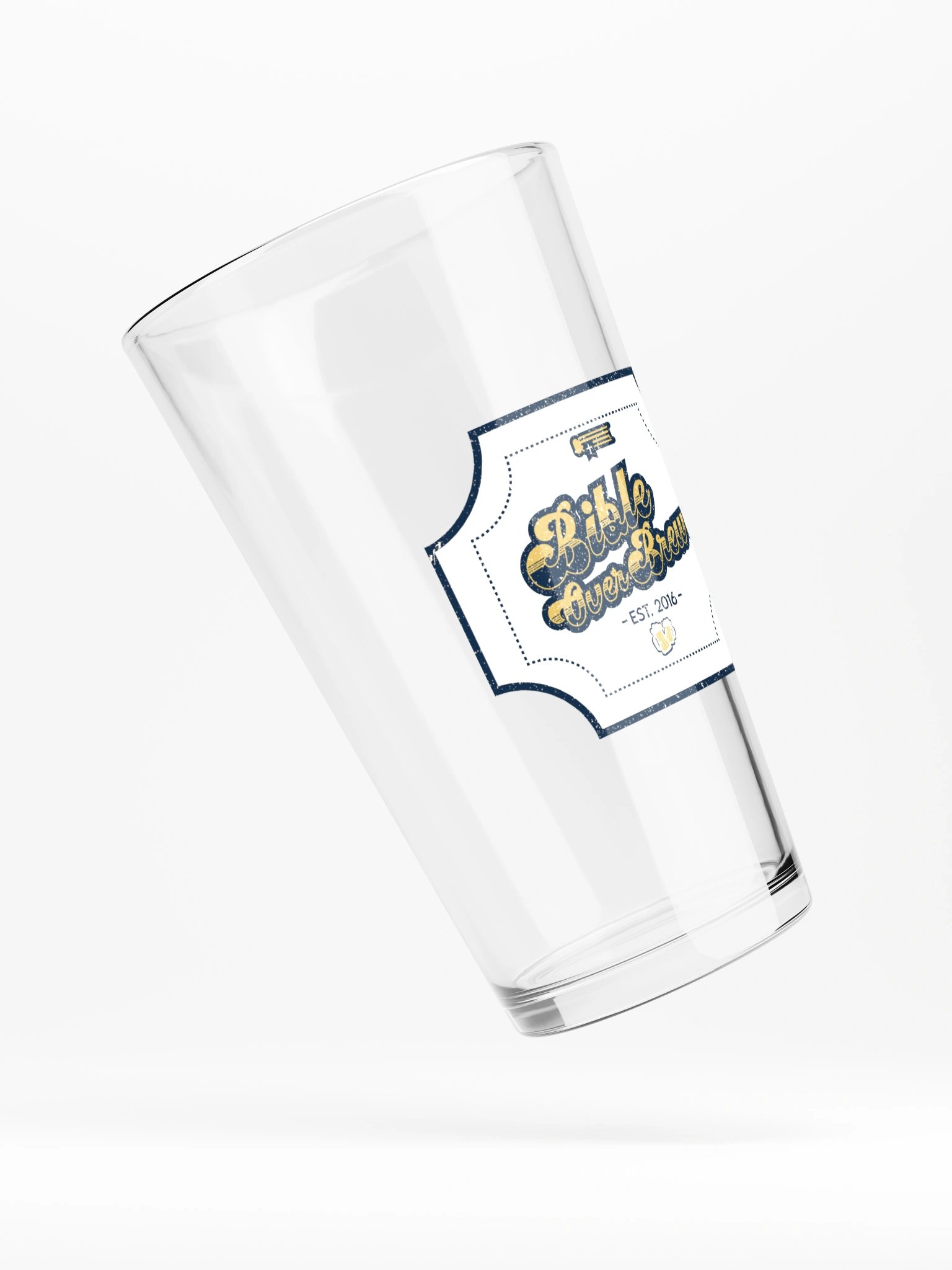 Bible over Brews Beer Glass product image (4)