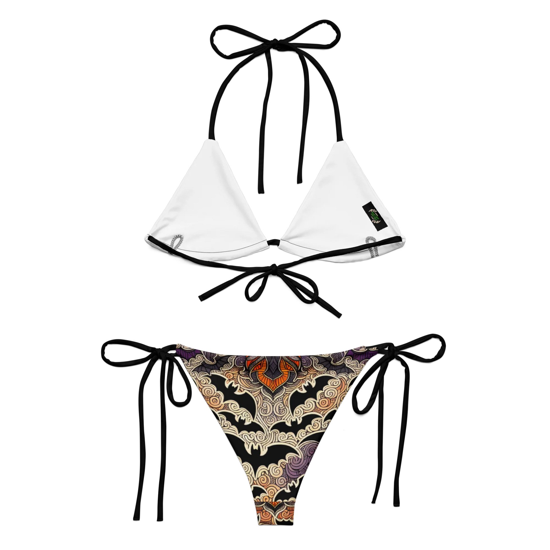 Bat Theme String Bikini product image (2)