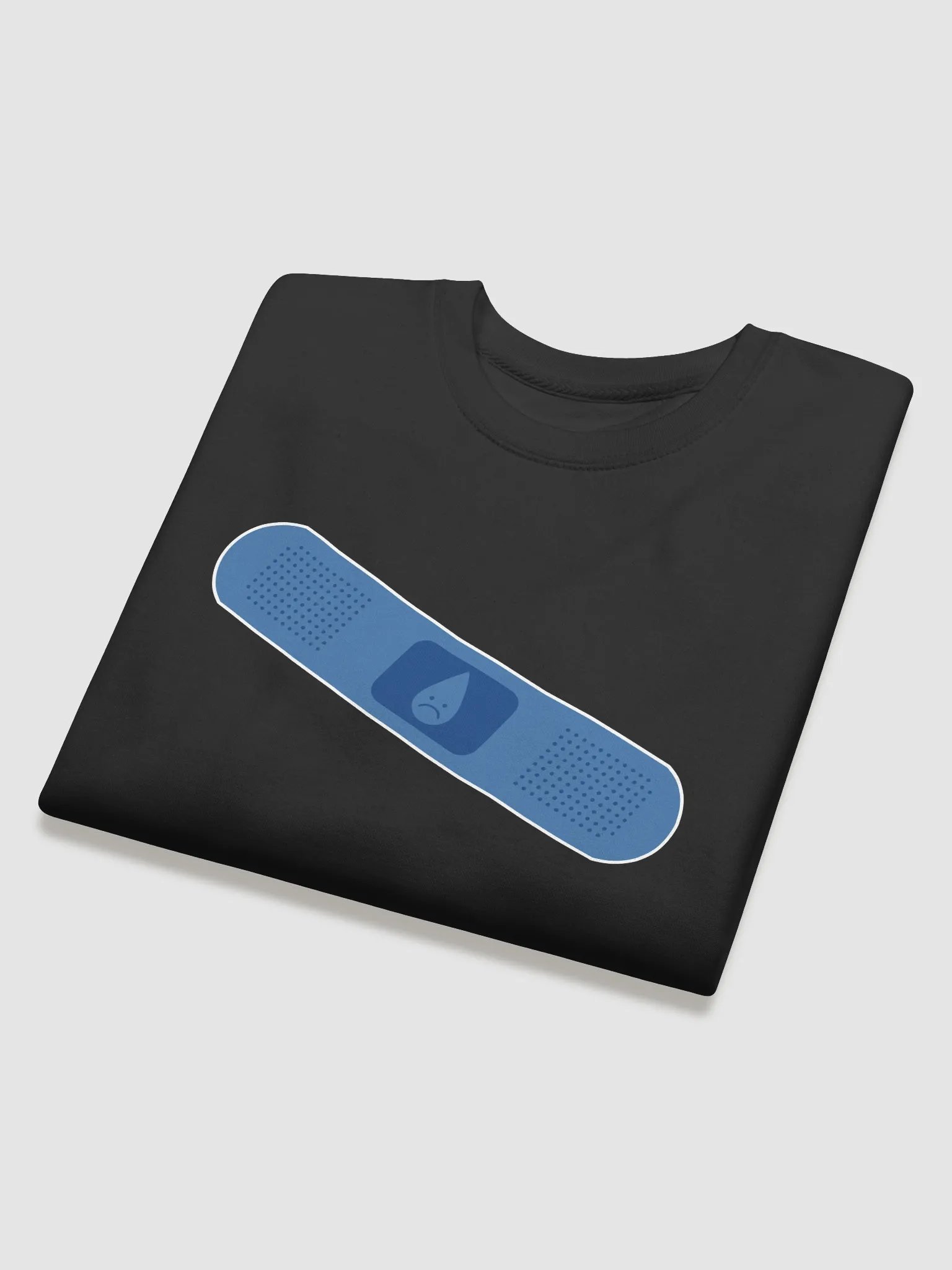 Severance Lumon Band-Aid Sweatshirt – Cotton Heritage Fleece Minimalist Dystopian Pullover product image (3)