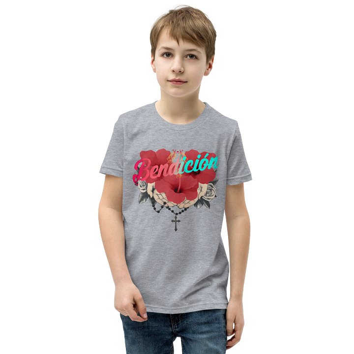 Flor y Fe Youth Tee - by Rising Sons™ Apparel product image (5)