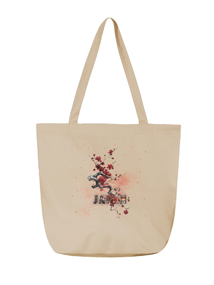 Silent Blade & Red Bloom — Wisdom of the Red Moon and Bloom Tote Bag product image (2)