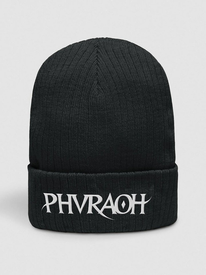 Black PHVRAOH Beanie product image (1)