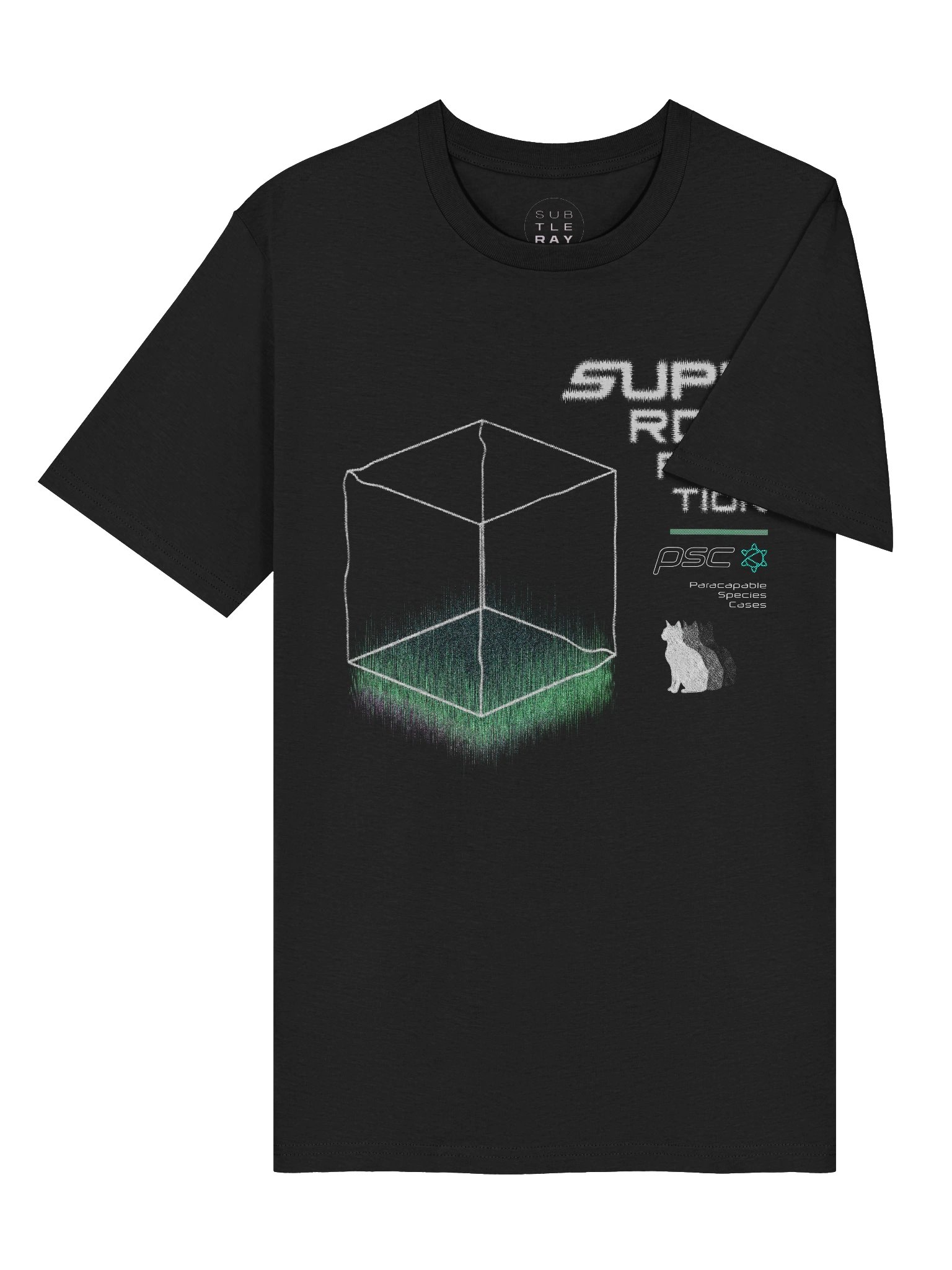 Superdisposition / Cat Dark Tee (Ships from EU/UK) product image (4)