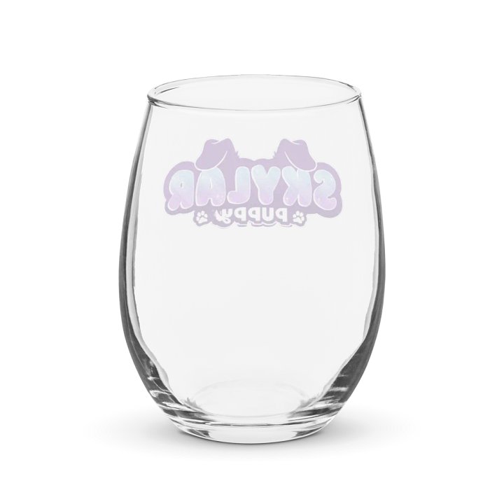 SkylarPuppy Wine Glass product image (2)