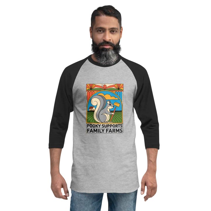 Pooky's Farming Adventure Raglan Tee product image (2)