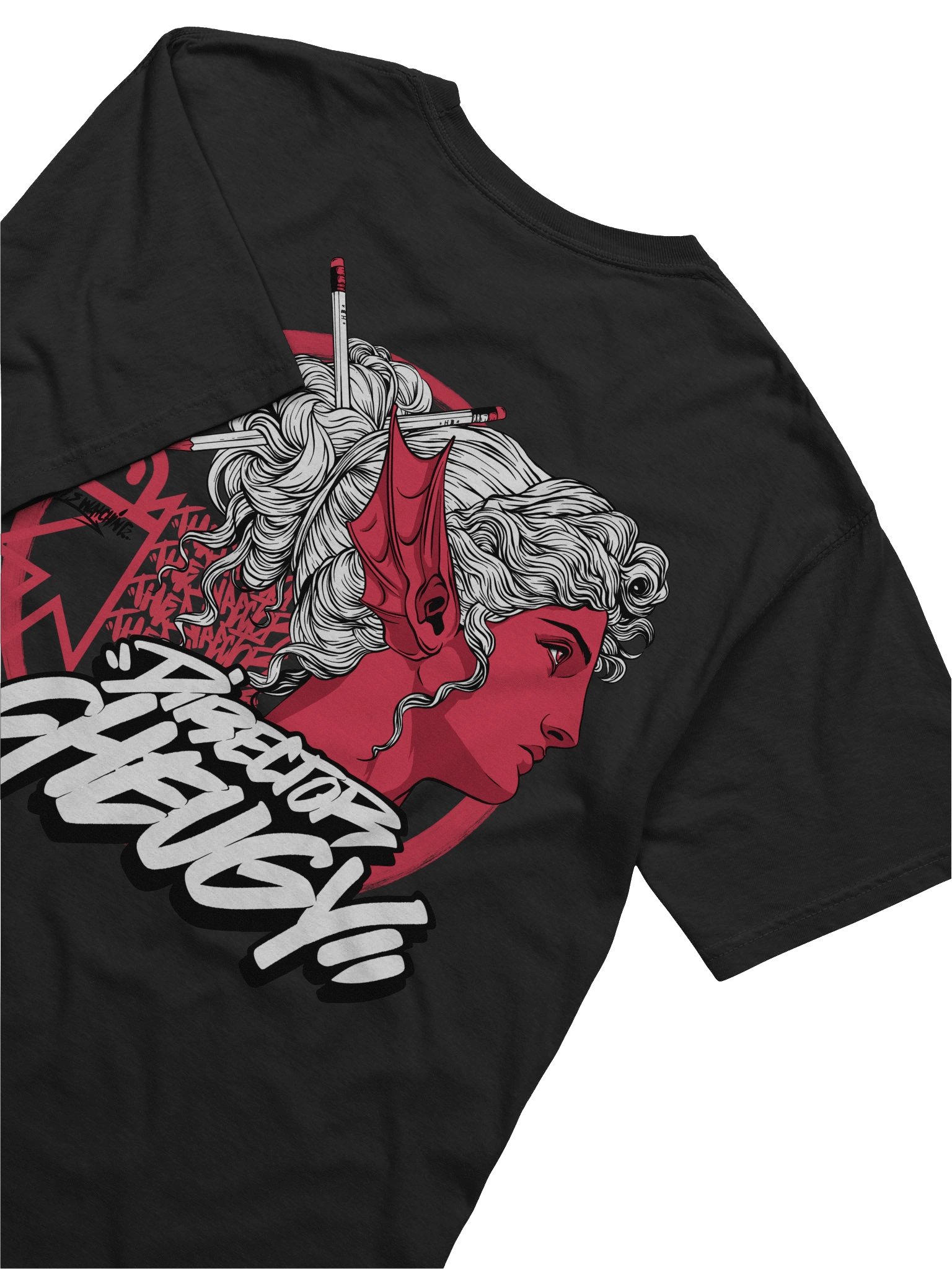 Bustin Tee (Back Graphic - Red) product image (1)