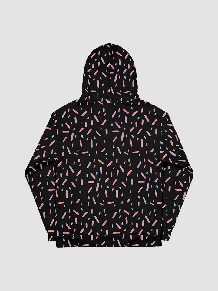 Black Forest Sprinkles Hoodie Unisex Sizing product image (5)