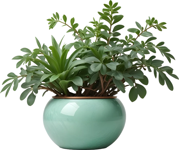 Jade Signature – Minimalist Jade Planter PNG product image (1)