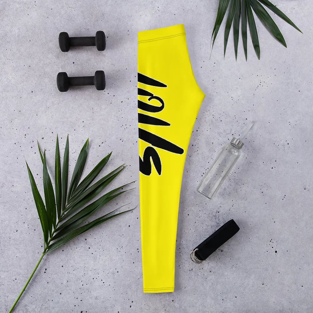Love - Black & Yellow - Leggings product image (3)