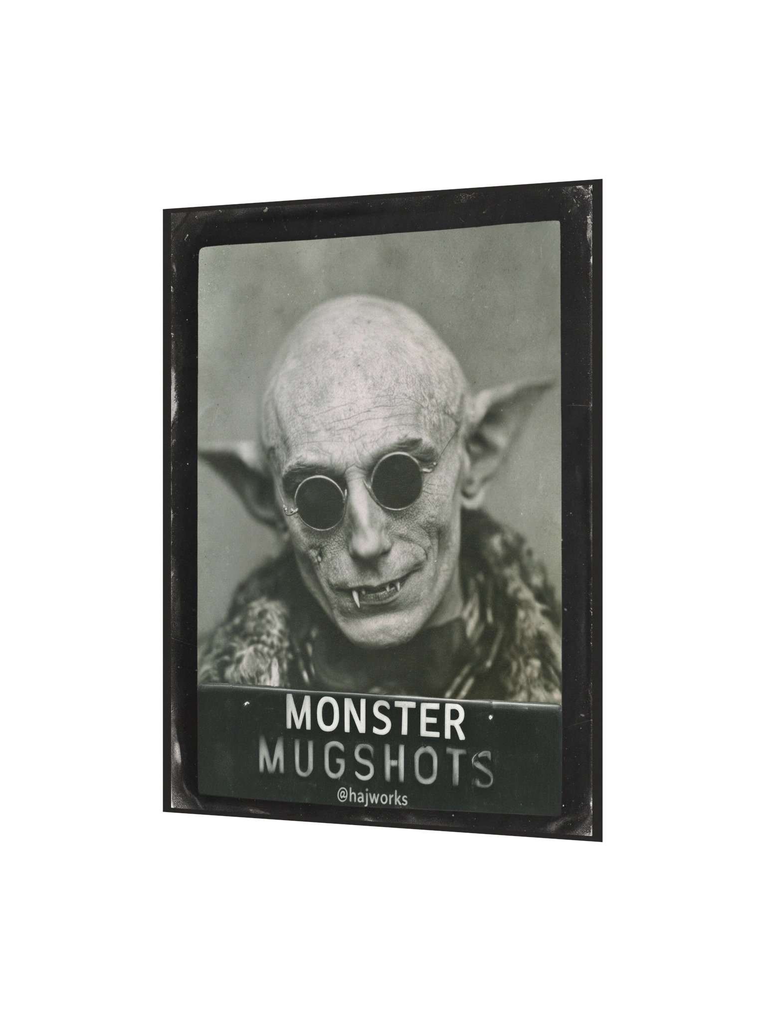 Monster Mugshots No. 002 — Matte Art Print product image (2)