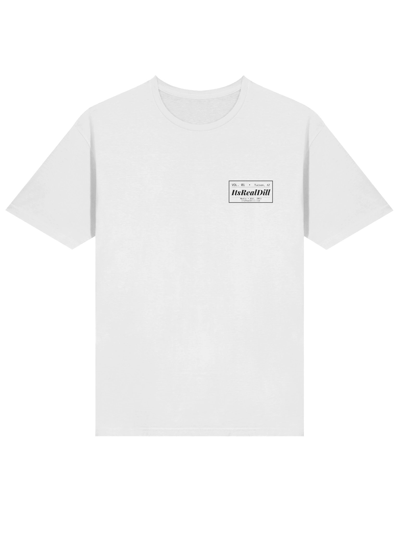 IRD White Newspaper Masthead Tee product image (4)