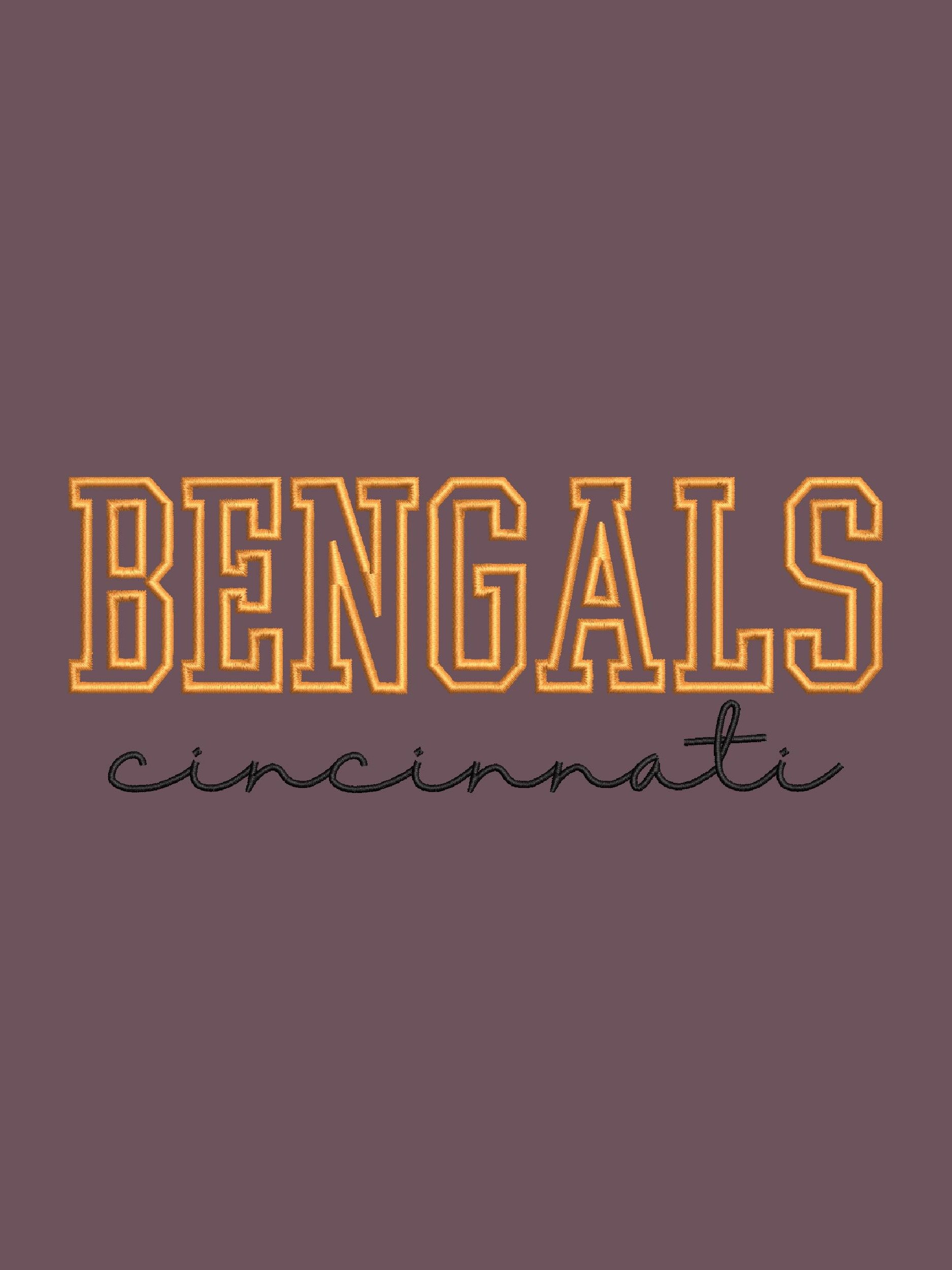 NFL BENGALS APPLIQUE product image (1)