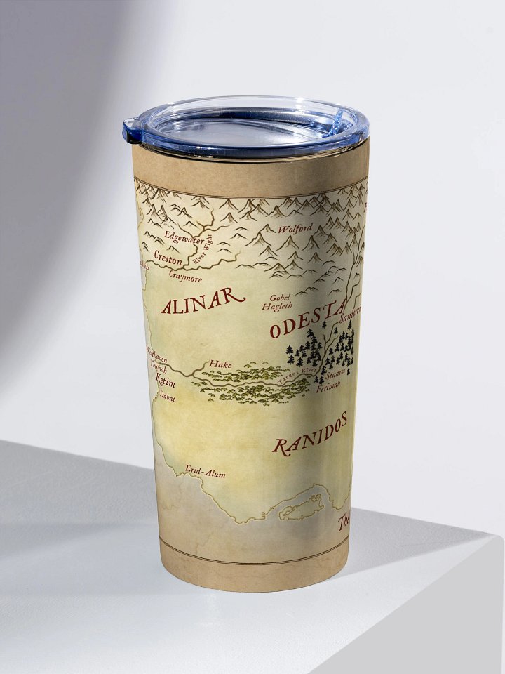 King's Road Tumbler ~ Map of the King's Road World product image (2)