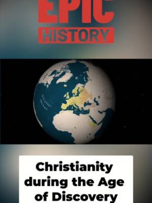 How Christianity spread from Iberia all the way to China during the Age of Discovery Missionaries and explorers carried the faith across oceans, reshaping global religion forever. Watch the full video at Epic History #History #EpicHistory #Christianity #religioushistory #christianhistory
