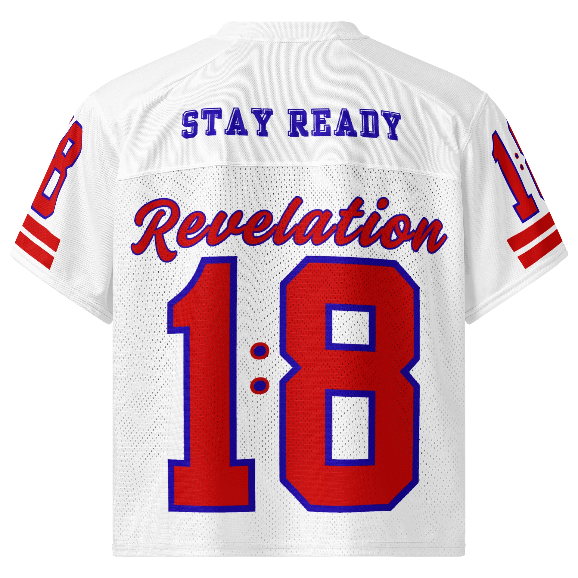 JESUS 18 Red Graphic Jersey product image (2)