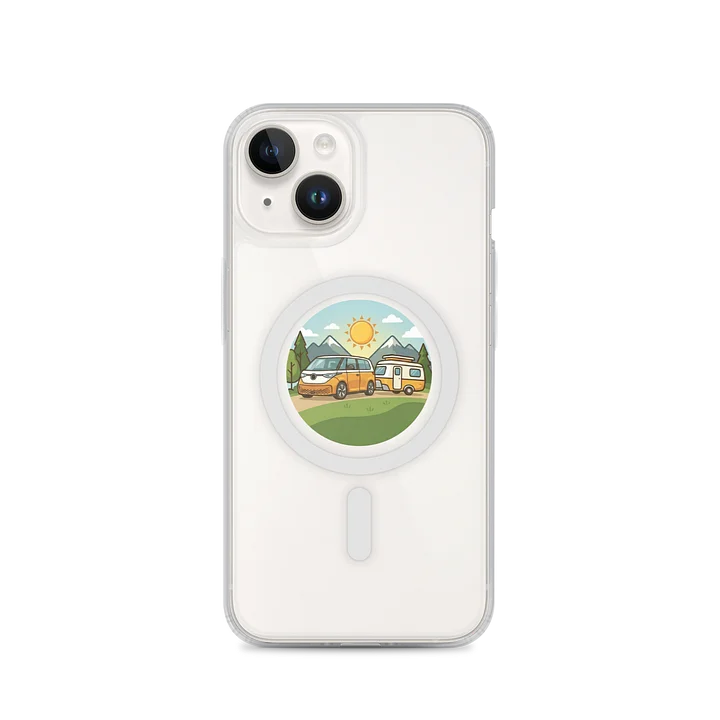 MagSafe® Clear Case for iPhone® Elektro Camping product image (4)