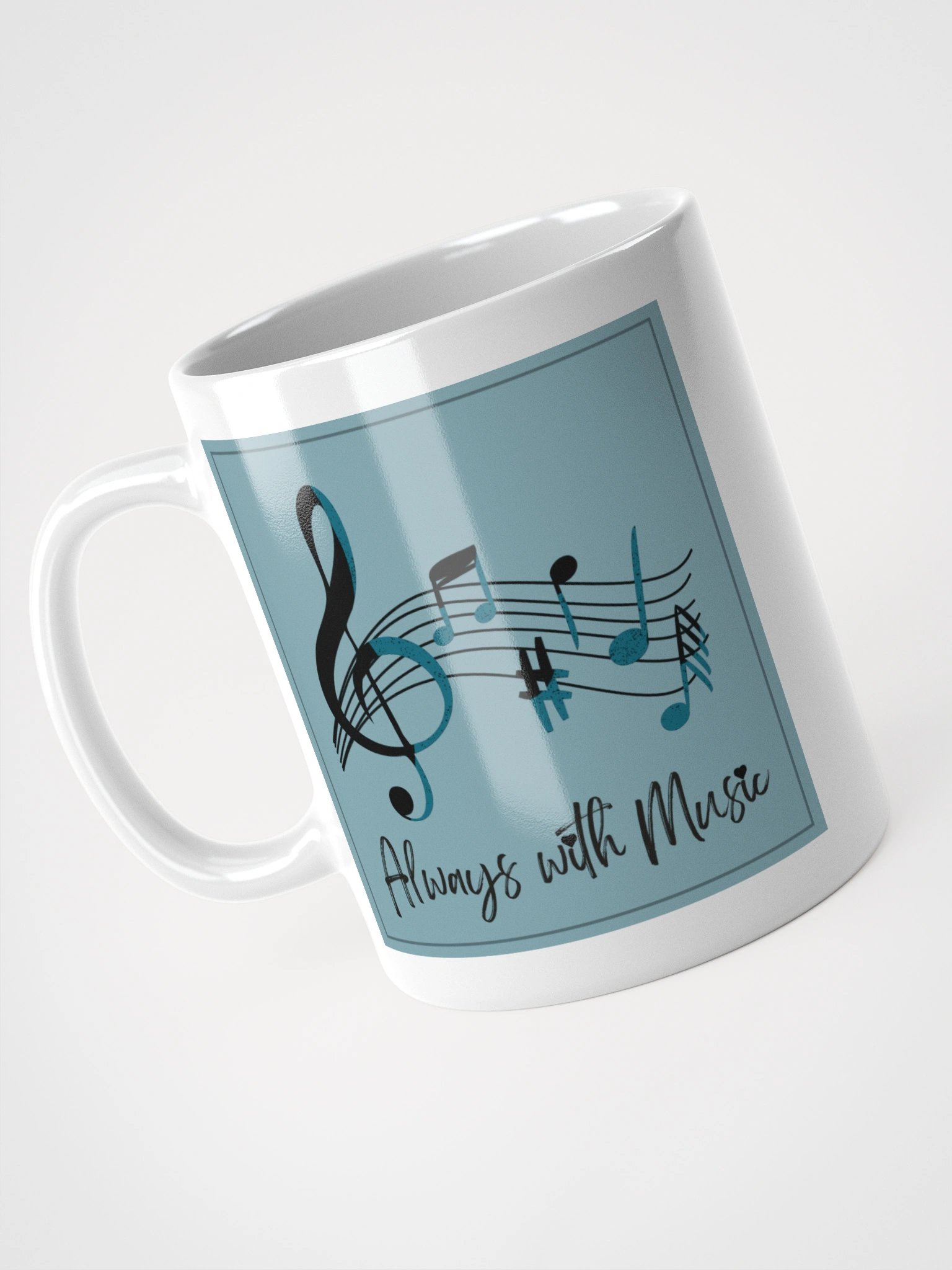 Always with Music mug product image (4)