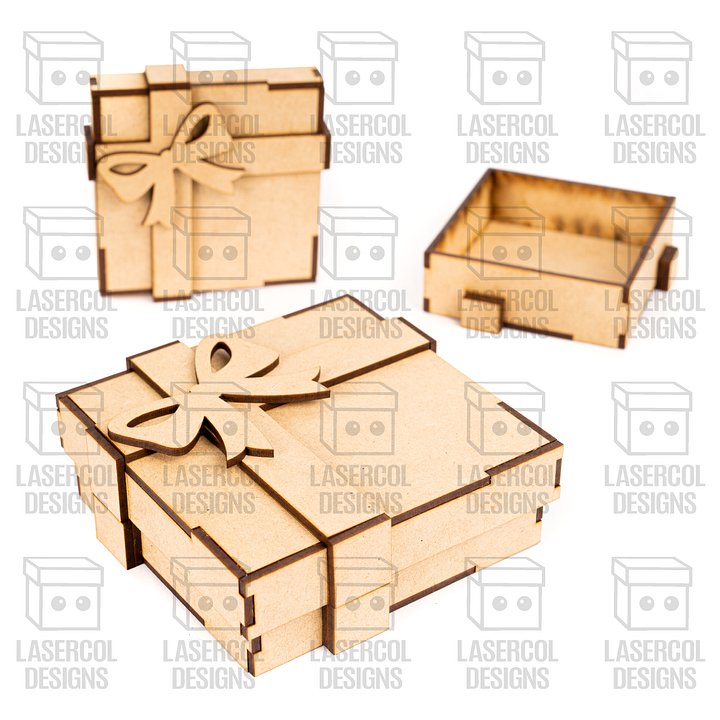 Gift Box Bundle Set 1 & 2 (Two Sizes) - Laser Cut Files product image (2)