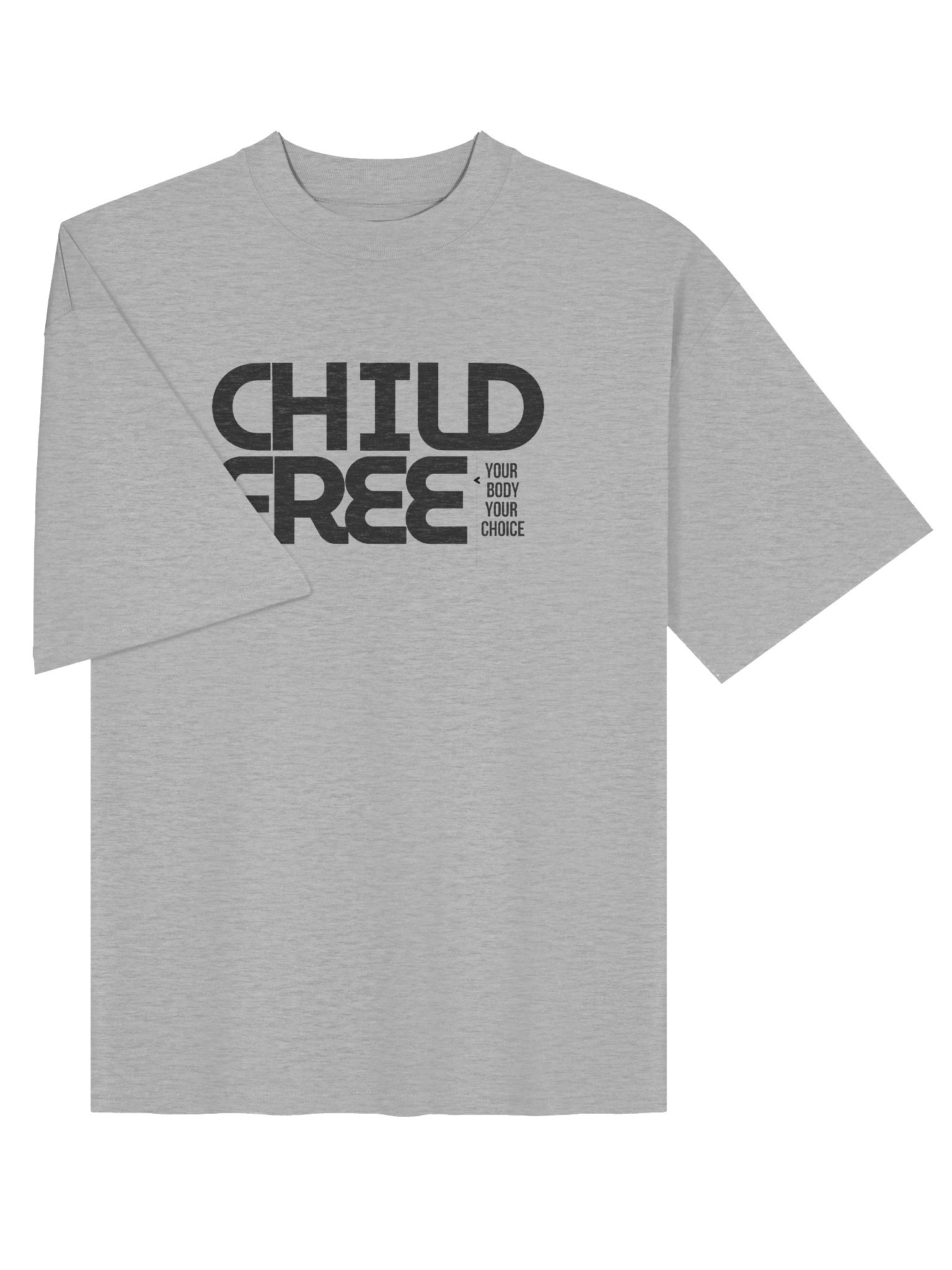 Childfree. Oversized T-Shirt product image (3)