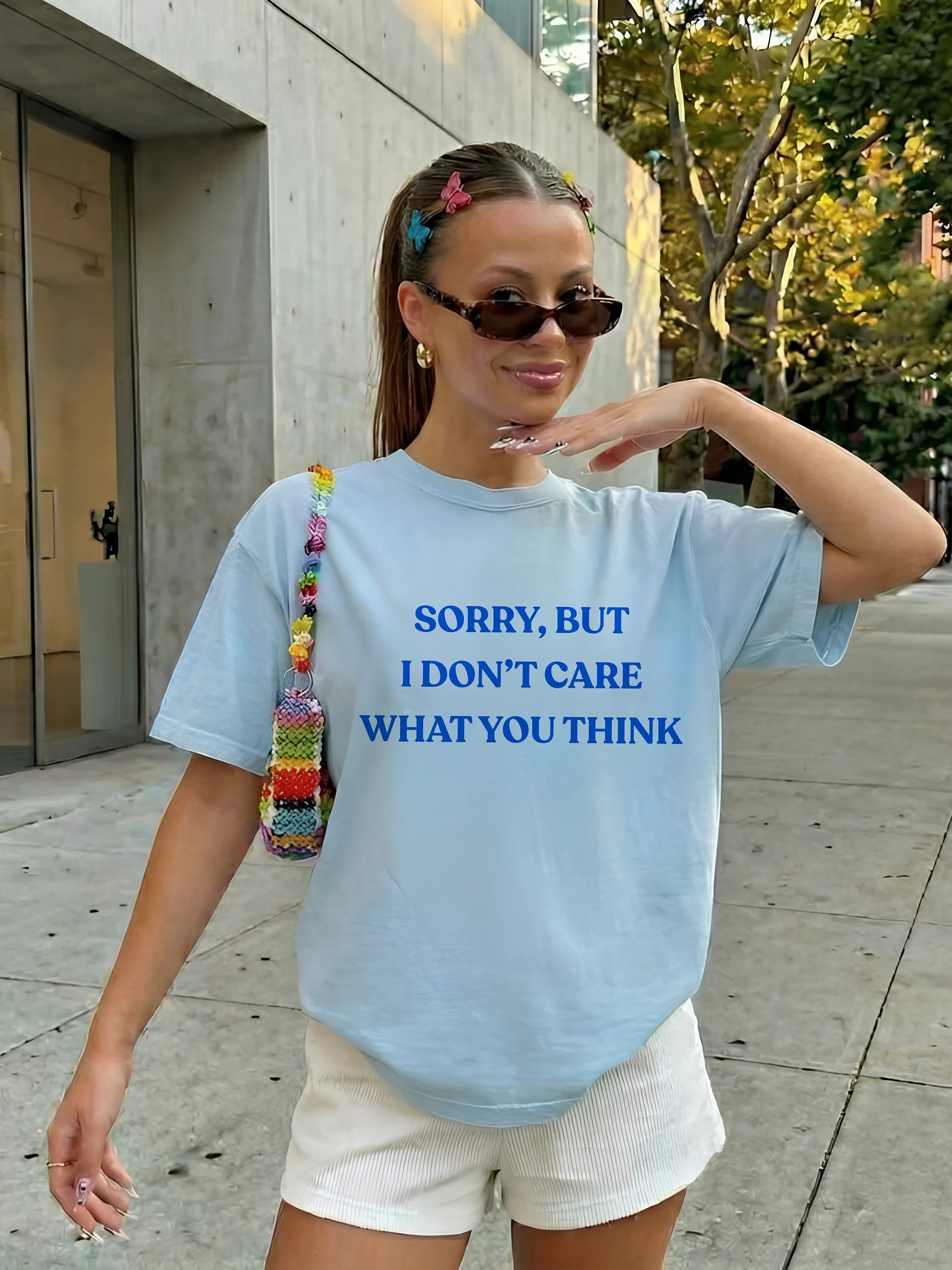 I Don't Care What You Think T-shirt product image (1)
