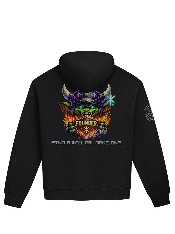 Founders’ Loot Gremlin Hoodie — Launch‑Only Edition product image (5)
