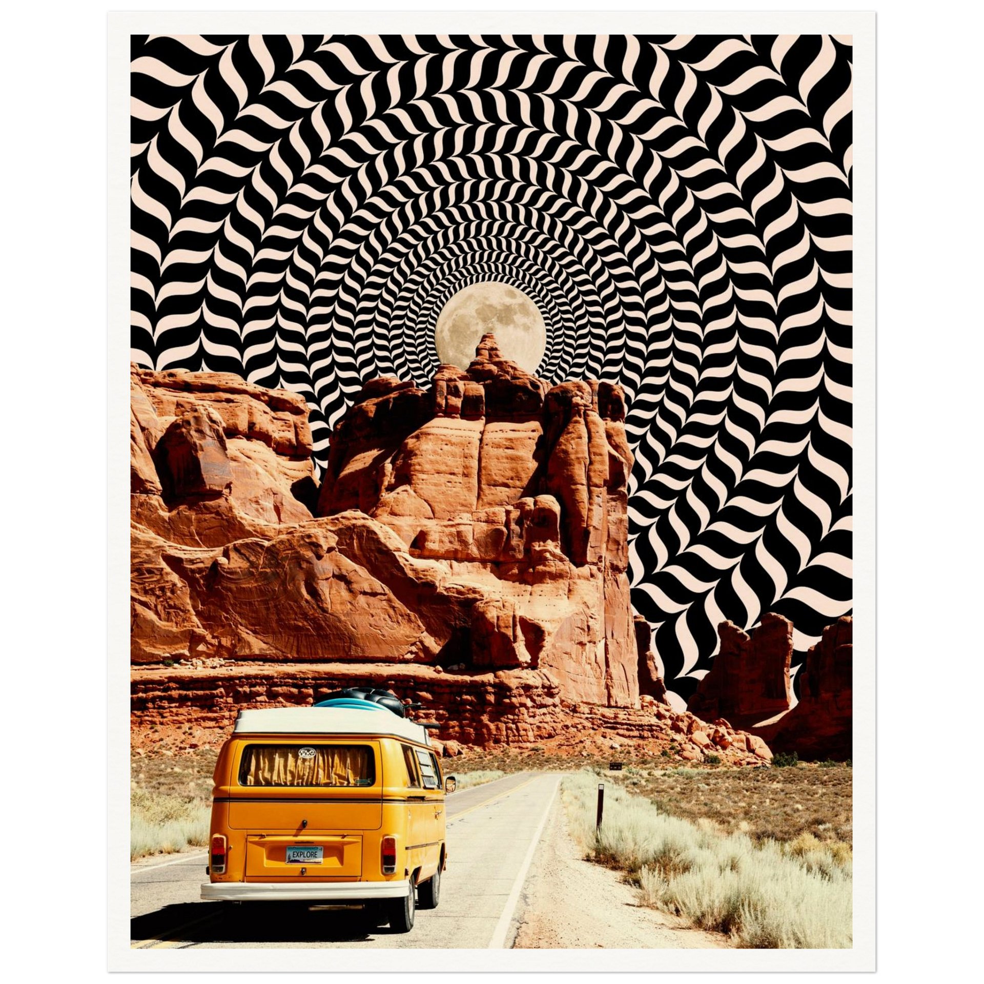 Trippy Road Trip Wall Art product image (4)