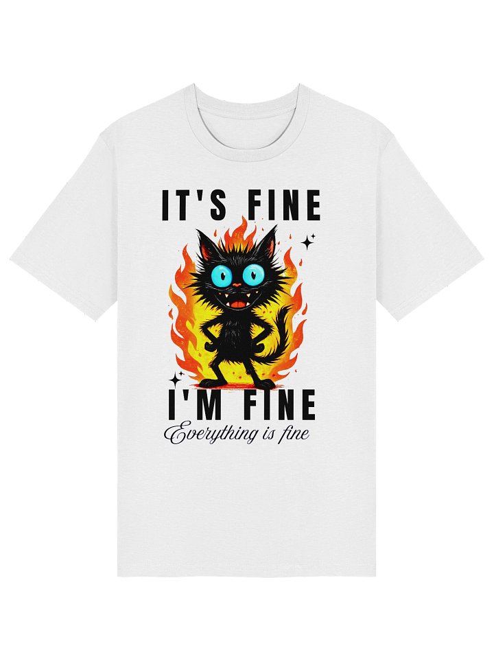 It's Fine I'm Fine Everything Is Fine Funny Cat product image (1)