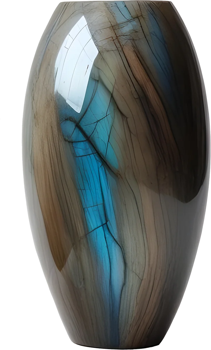 Celestial Grace – Natural Elegance Vase PNG product image (1)