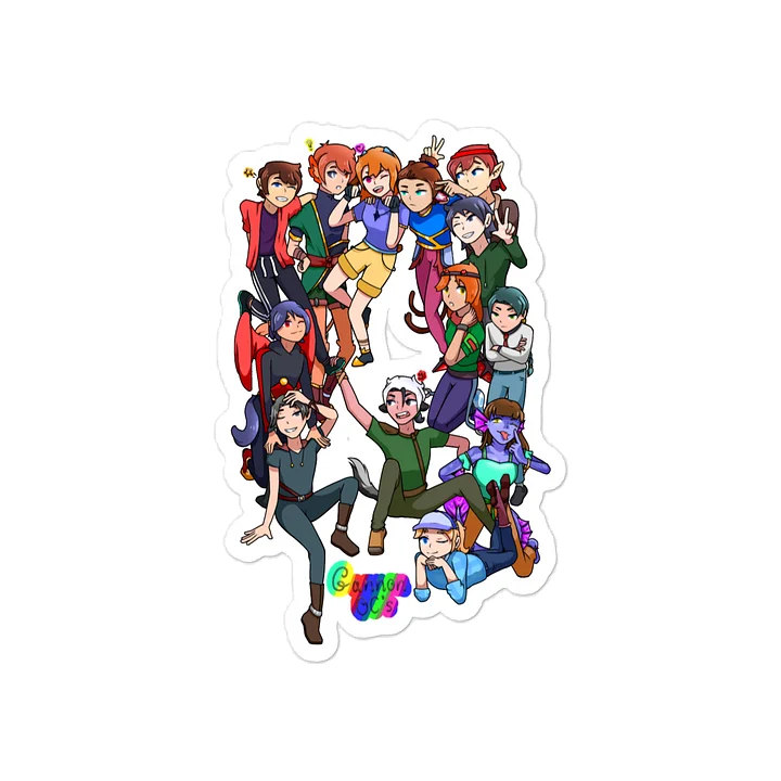 Vibrant Vinyl Crew: Kiss-Cut Decal Set product image (2)
