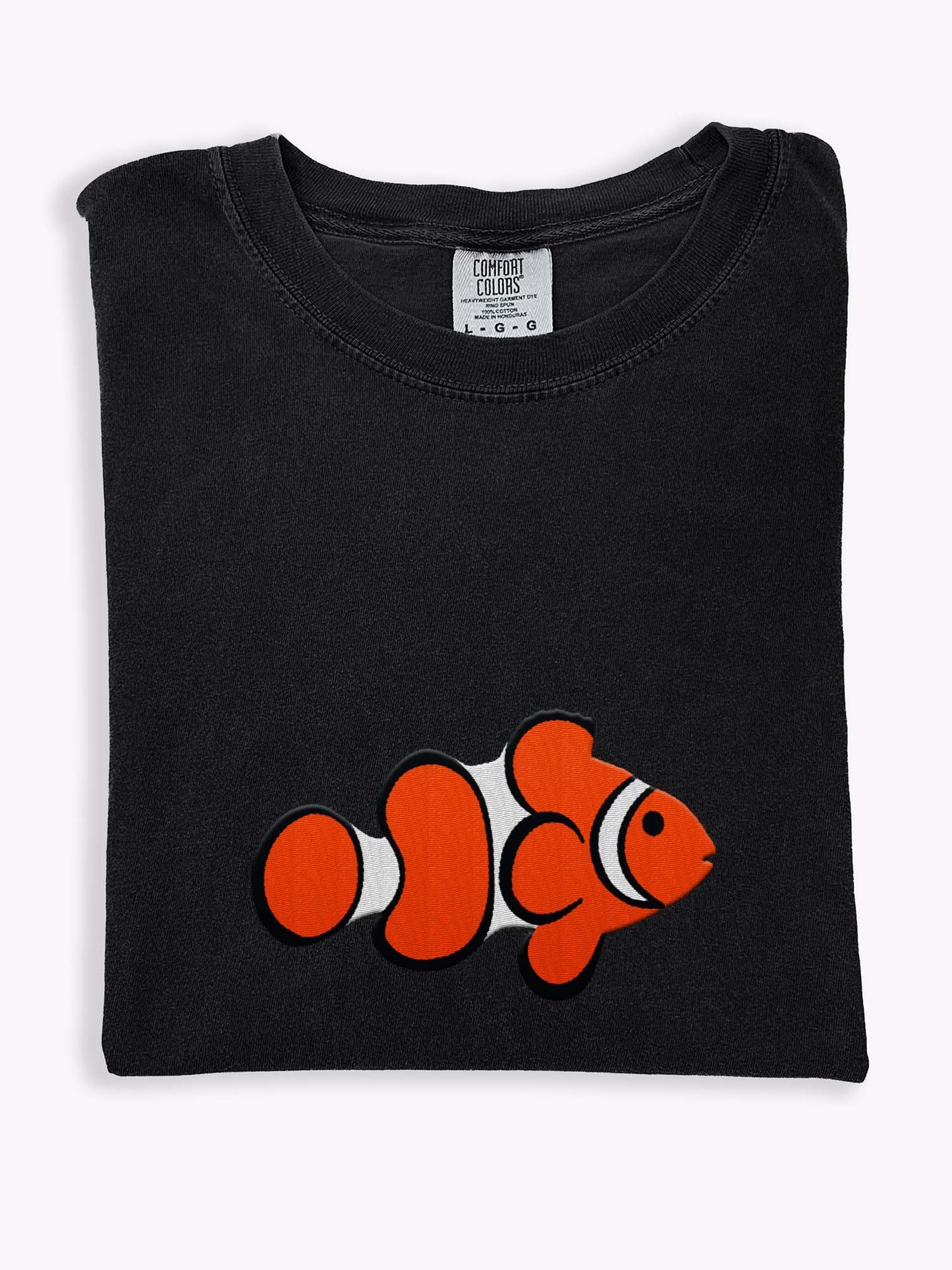 Clownfish Premium T-Shirt (Embroidered) for Reef and Marine Aquarium Lovers product image (1)