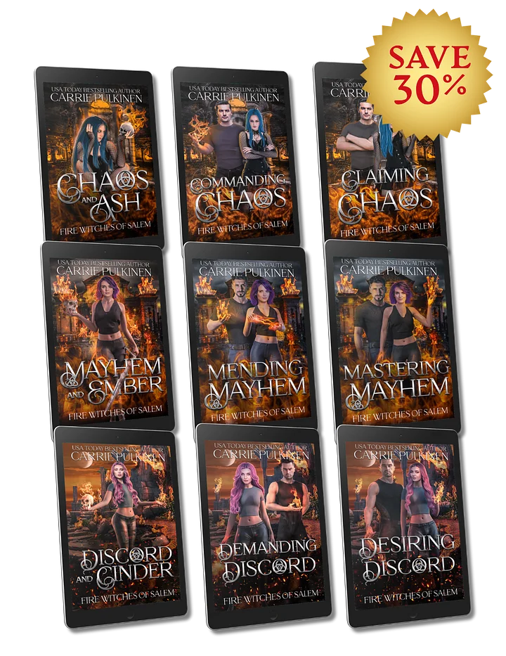 Fire Witches of Salem Complete Series Ebook Bundle product image (1)