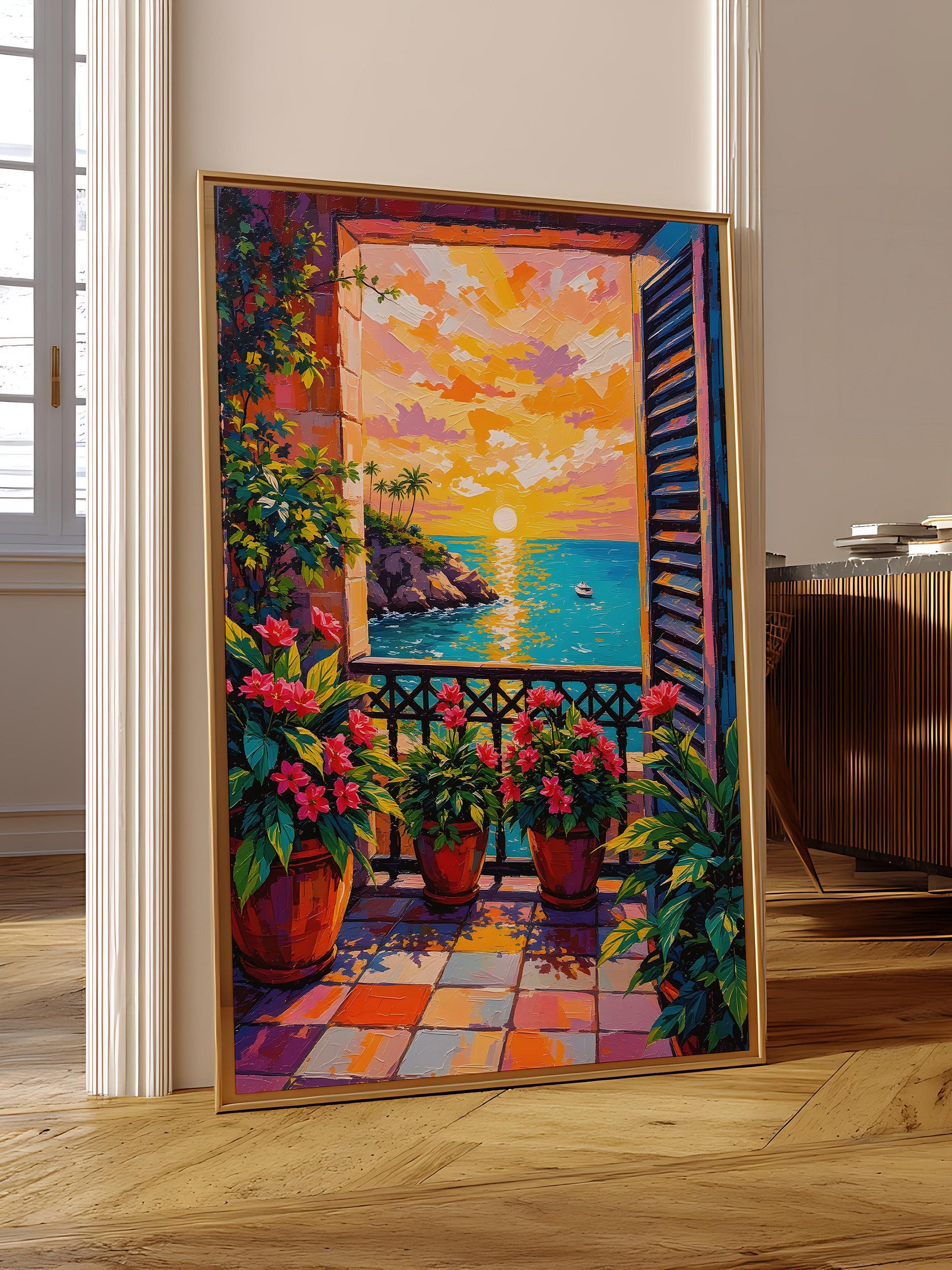 Henri Matisse Open Window Style Wall Art Poster product image (2)