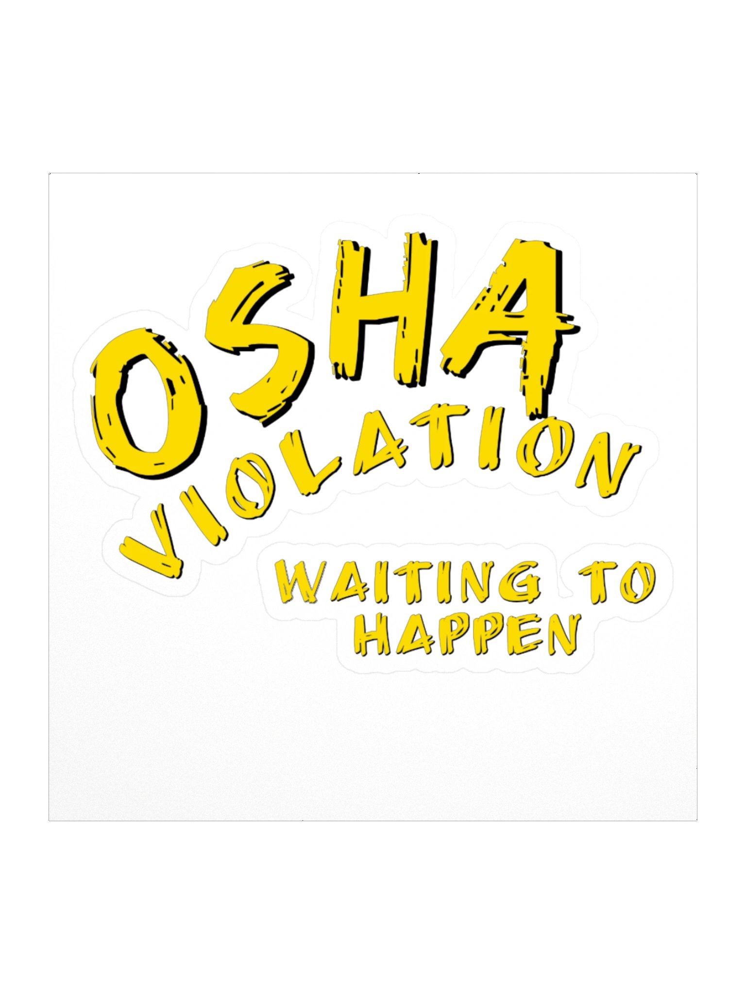 OSHA Sticker product image (2)