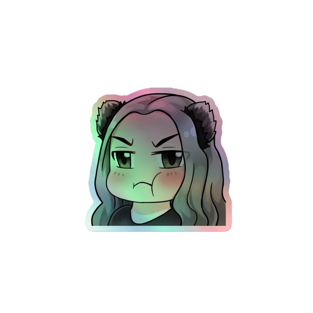 Holo Pout Sticker product image (1)