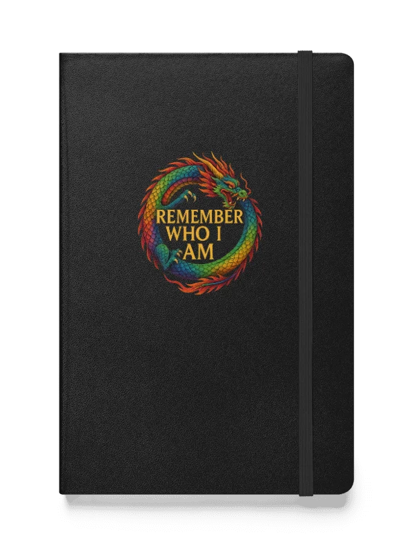 📝 “Remember Who I Am” Notebook – Words That Wake the Flame This isn’t just a notebook. It’s a portal, a reminder, a sacred container for your mission, your dreams, and your coded memories. product image (4)