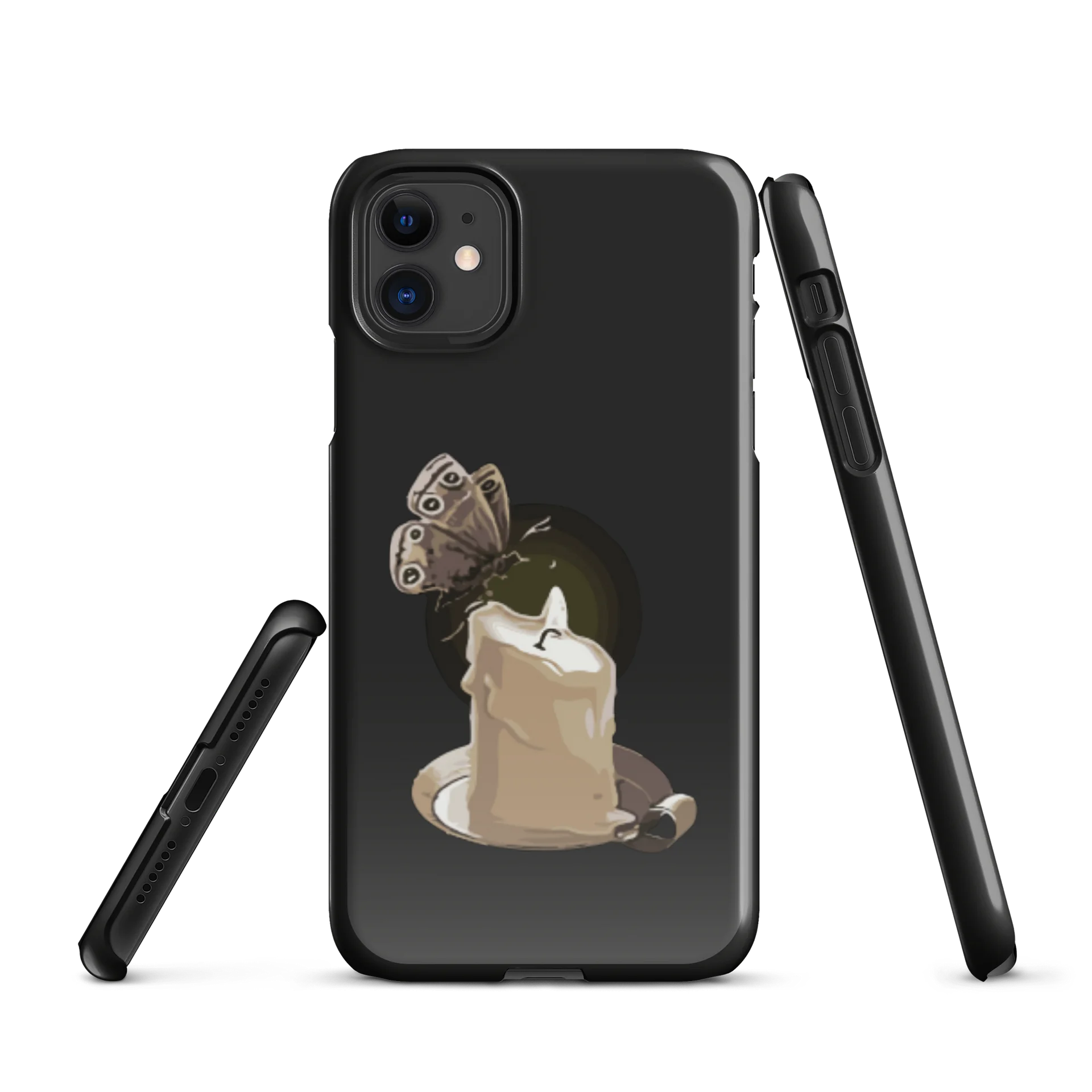 Your Moth, My Flame iPhone Snap Case (Glossy) product image (1)