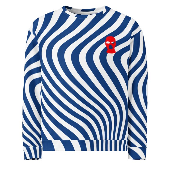 BLUE & CREAM RED SKI MASK product image (1)
