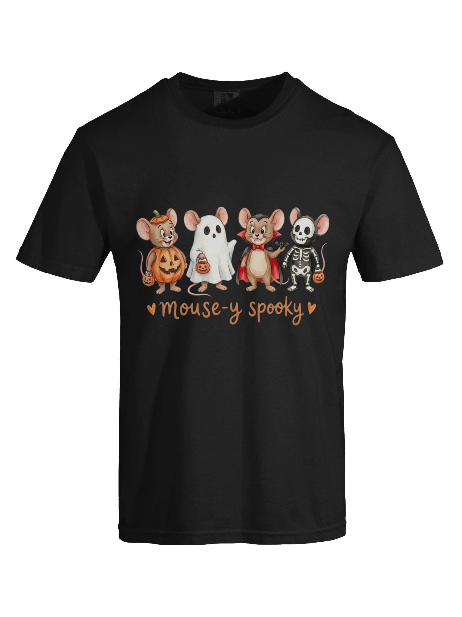 Cute "Mouse-y Spooky" Halloween Tee product image (10)