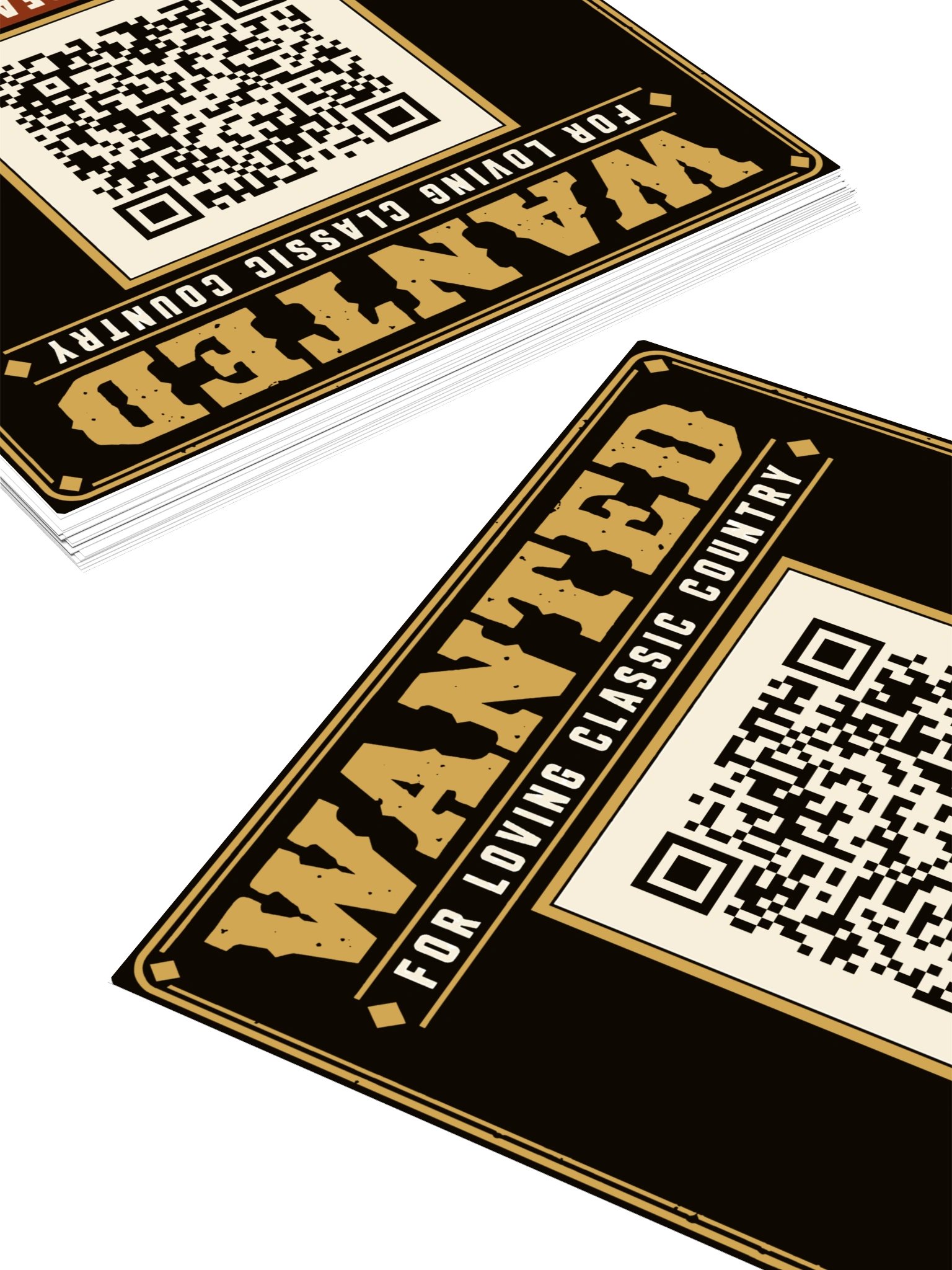 Wanted for Loving Classic Country Sticker — Classic Country TV | Drop 001 product image (4)